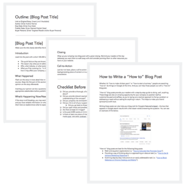 Hubspot Blog Templates