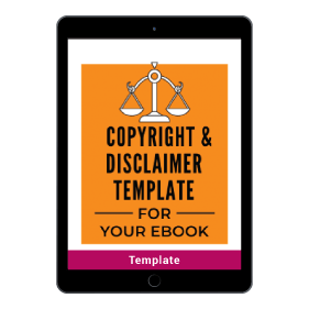 Copyright and Disclaimer Template
