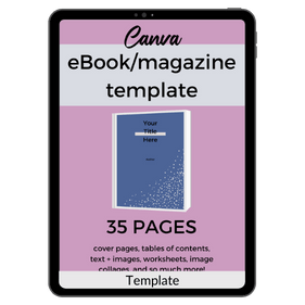 Ebook and Magazine Canva Template 