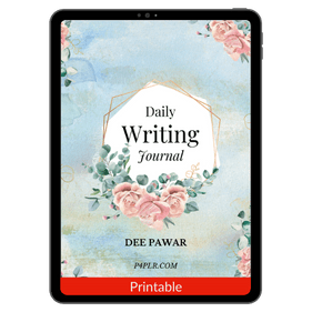 Daily Writing Journal with Guided Prompts
