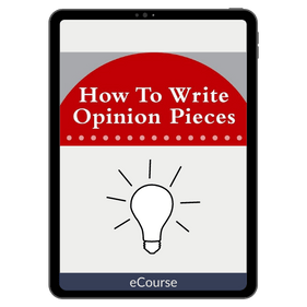 How to write opinion pieces: Op-eds, radio essays and digital commentary