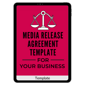 Media release agreement template