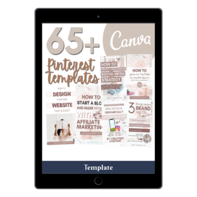 The 65+ Pinterest Templates File + 3 Unique Bonuses