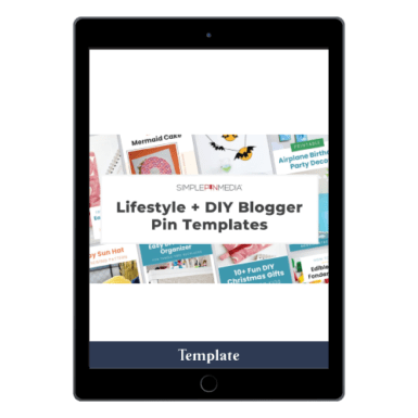 Canva Pin Templates for Lifestyle Bloggers
