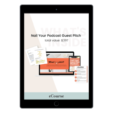 Nail Your Podcast Guest Pitch by Danielle Desir Corbett