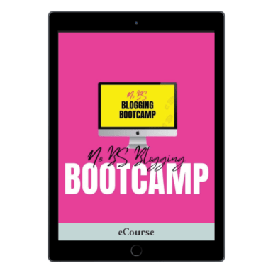 No BS Blogging Bootcamp