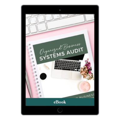 Organized Business Systems Audit by Jessica Litman : The Organized Mama