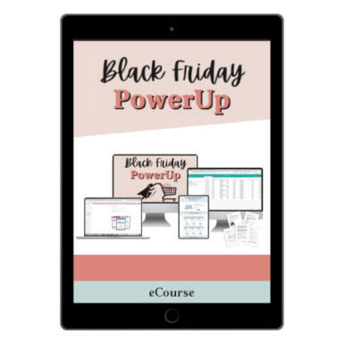 The Black Friday PowerUP by Leanne Scott - Passive Income Superstars